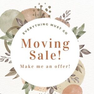 Moving Sale